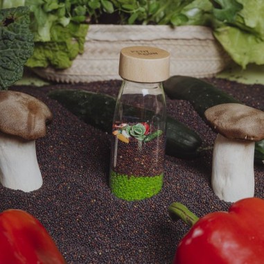 Bouteille sensorielle légumes - Petit Boum