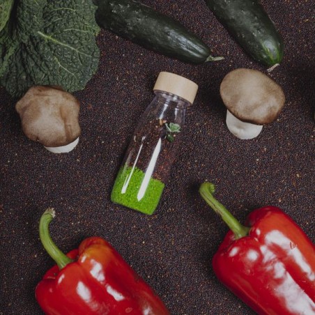 Bouteille sensorielle légumes - Petit Boum