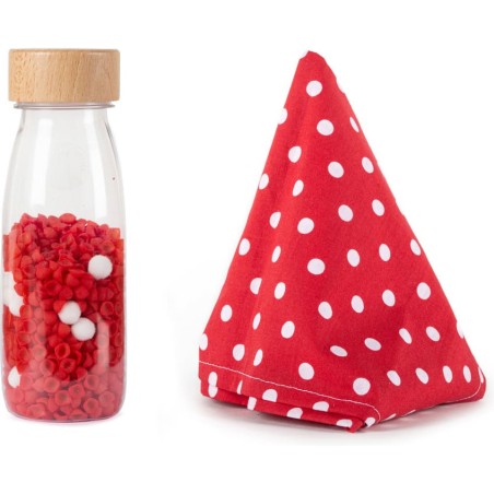 Mon premier jouet bouteille et foulard - Petit Boum