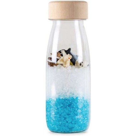Bouteille sensorielle spy arctique - 0 à 3 ans - Petit Boum