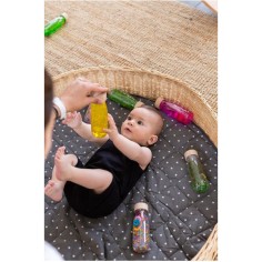 Bouteille sensorielle float jaune - 0 à 3 ans - Petit Boum 2