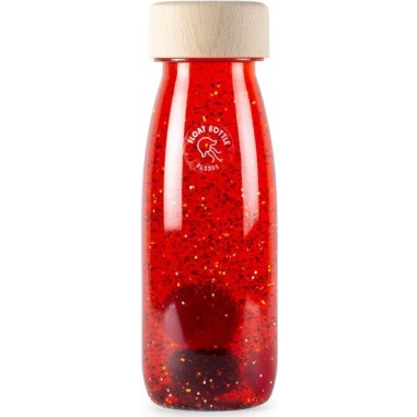 Bouteille sensorielle rouge Float Bottle - Petit Boum