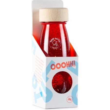 Bouteille sensorielle rouge - Petit Boum