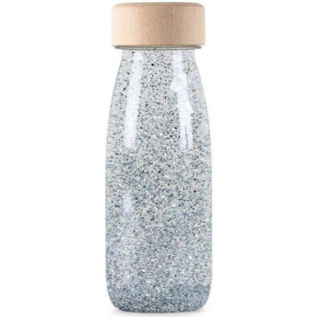 Bouteille sensorielle Float - Argent - Petit Boum