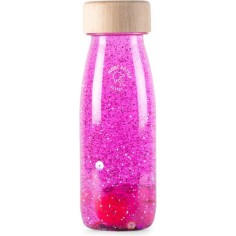 Bouteille sensorielle float rose - 0 à 3 ans - Petit Boum