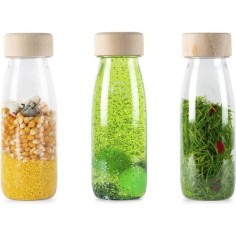 3 bouteilles sensorielles life - 0 à 3 ans - Petit Boum
