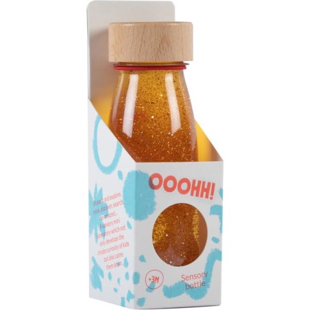 Bouteille sensorielle Float - Curcuma - Petit Boum