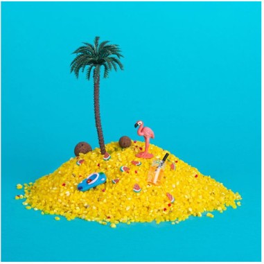 Bouteille sensorielle flamant rose Spy Bottle Flamingo - Petit Boum