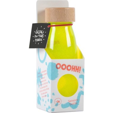 Bouteille sensorielle Fluo - Jaune - Petit Boum