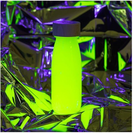 Bouteille sensorielle Fluo - Jaune - Petit Boum