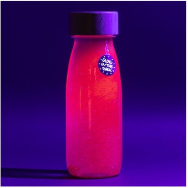 Bouteille sensorielle Fluo - Rose - Petit Boum
