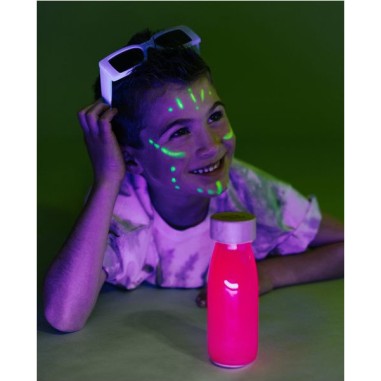 Bouteille sensorielle Fluo - Rose - Petit Boum