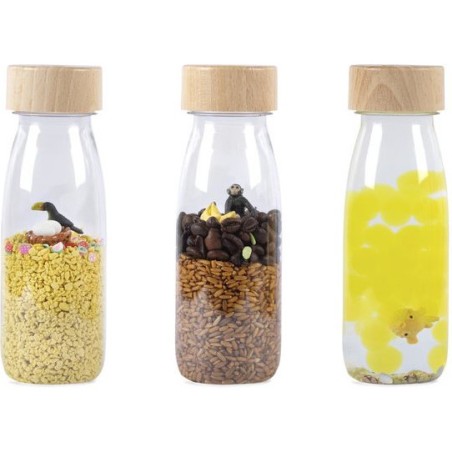 3 bouteilles sensorielles tropical - 0 à 3 ans - Petit Boum