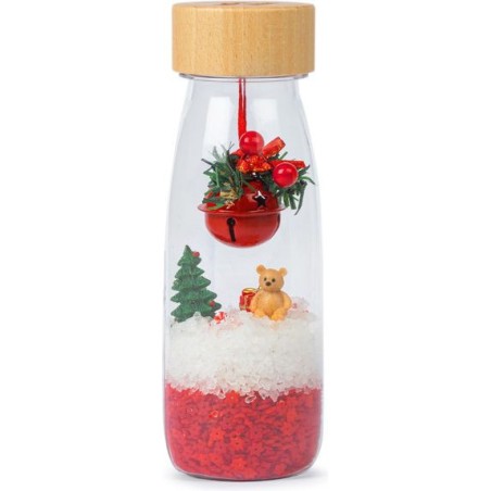 Bouteille sensorielle christmas - les jouets en bois - Petit Boum