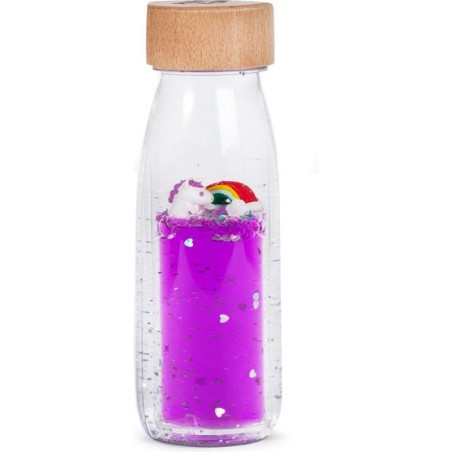 Bouteille sensorielle Move Arc-ciel - Jouet d'éveil - Petit Boum