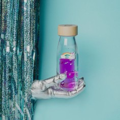 Bouteille sensorielle Move Arc-ciel - Jouet d'éveil - Petit Boum 2