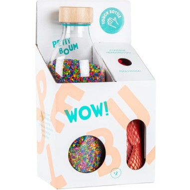 Bouteille sensorielle Wow et accessoires - Petit Boum