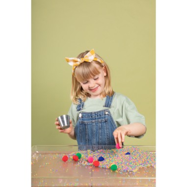 Bouteille sensorielle Wow et accessoires - Petit Boum