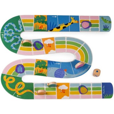 Jeu de course Zouuu! Les Toupitis - Moulin Roty