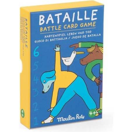 Jeu de bataille Les Loufoques - Jeu de cartes enfant - Moulin Roty