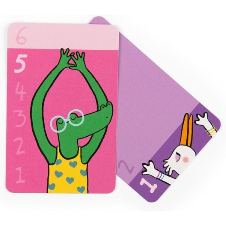Jeu de bataille Les Loufoques - Jeu de cartes enfant - Moulin Roty