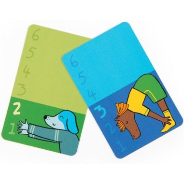 Jeu de bataille Les Loufoques - Jeu de cartes enfant - Moulin Roty