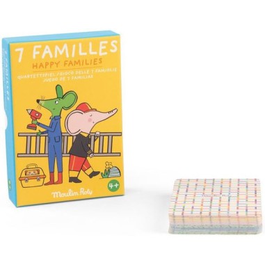 Jeu de 7 familles Les Loufoques - Moulin Roty
