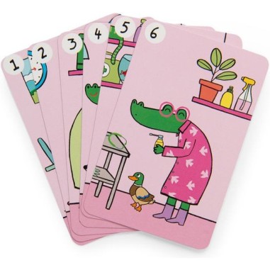 Jeu de 7 familles Les Loufoques - Moulin Roty