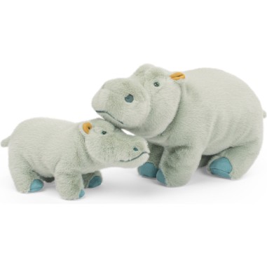 Grand hippopotame Tout autour du monde - Peluche enfant - Moulin Roty
