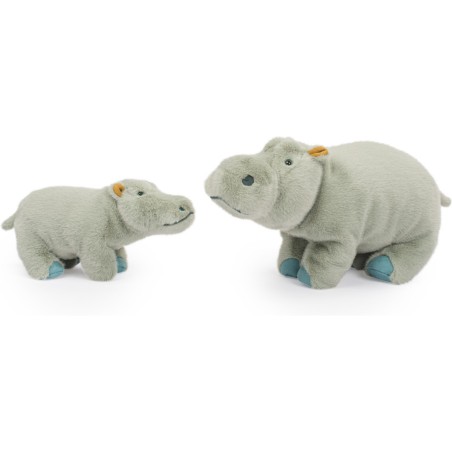 Petit hippopotame 27 cm - Tout autour du monde - Animaux sauvages - Moulin Roty