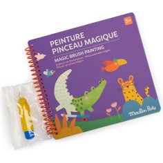Peinture pinceau magique Les Toupitis - Moulin Roty