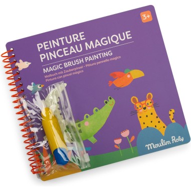 Peinture pinceau magique Les Toupitis - Moulin Roty
