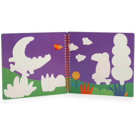 Peinture pinceau magique Les Toupitis - Moulin Roty