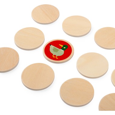 Mémo jardin en bois Les Popipop - Moulin Roty