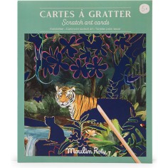 Cartes à gratter - Tout autour du monde - Loisirs créatifs - Moulin Roty 2