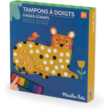 Tampons Doigts - Les Toupitis - Loisirs créatifs - Moulin Roty