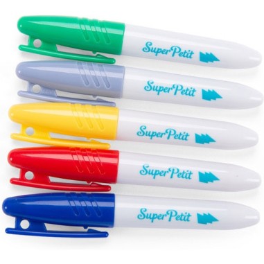 Set en silicone à colorier et 5 feutres Les Popipop - Moulin Roty