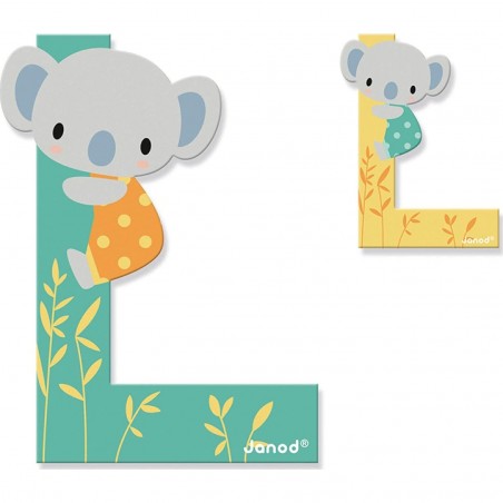 Lettre en bois L - Collection Pure Janod