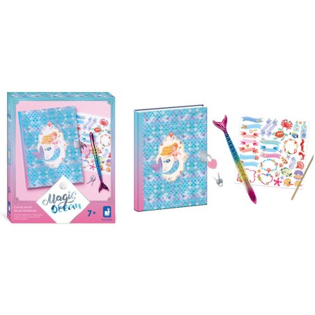 Magic Ocean - Carnet Secret : Tampons et Papeterie - Janod