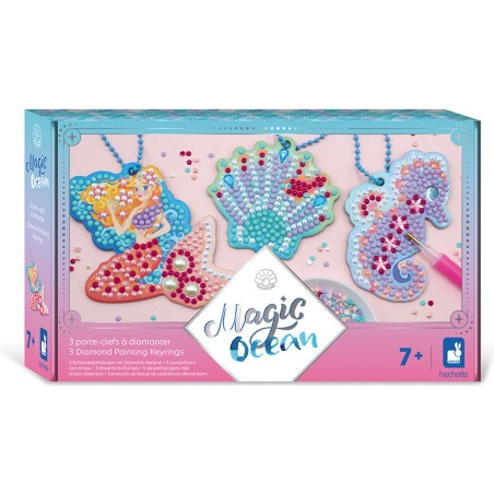 Porte-clefs à diamanter Magic Ocean - Janod
