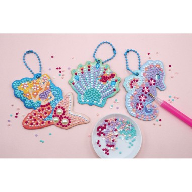 Porte-clefs à diamanter Magic Ocean - Janod