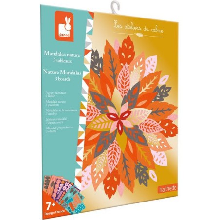 Coffret créatif 3 Mandalas Nature - Janod
