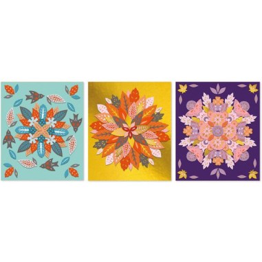 Coffret créatif 3 Mandalas Nature - Janod