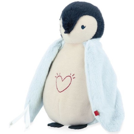 Peluche veilleuse manchot bleu Complices - Kaloo