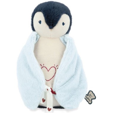 Peluche veilleuse manchot bleu Complices - Kaloo