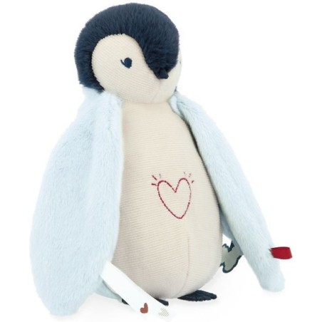 Peluche veilleuse manchot bleu Complices - Kaloo