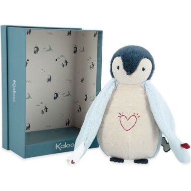 Peluche veilleuse manchot bleu Complices - Kaloo