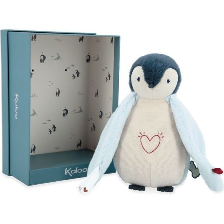 Peluche veilleuse manchot bleu Complices - Kaloo