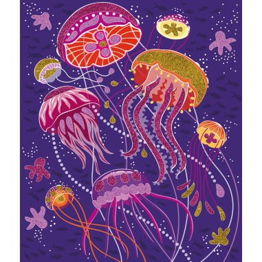 Paillettes et Sables Animaux Scintillants : Sable, Paillettes, Dorure & Strass - Janod