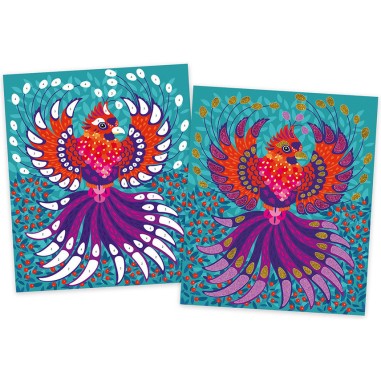 Paillettes et Sables Animaux Scintillants : Sable, Paillettes, Dorure & Strass - Janod